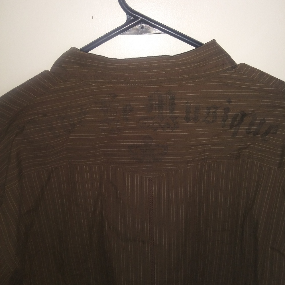 Indigo Star button up